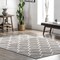 Nuloom Marta Transitional Geometric Area Rug 4ft 3in x 6ft LPBL16B-406 - alternate 1